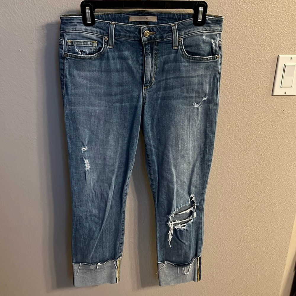 Joe’s Jeans Skinny Crop with Cuff.